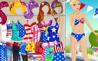 Barbie USA dressup